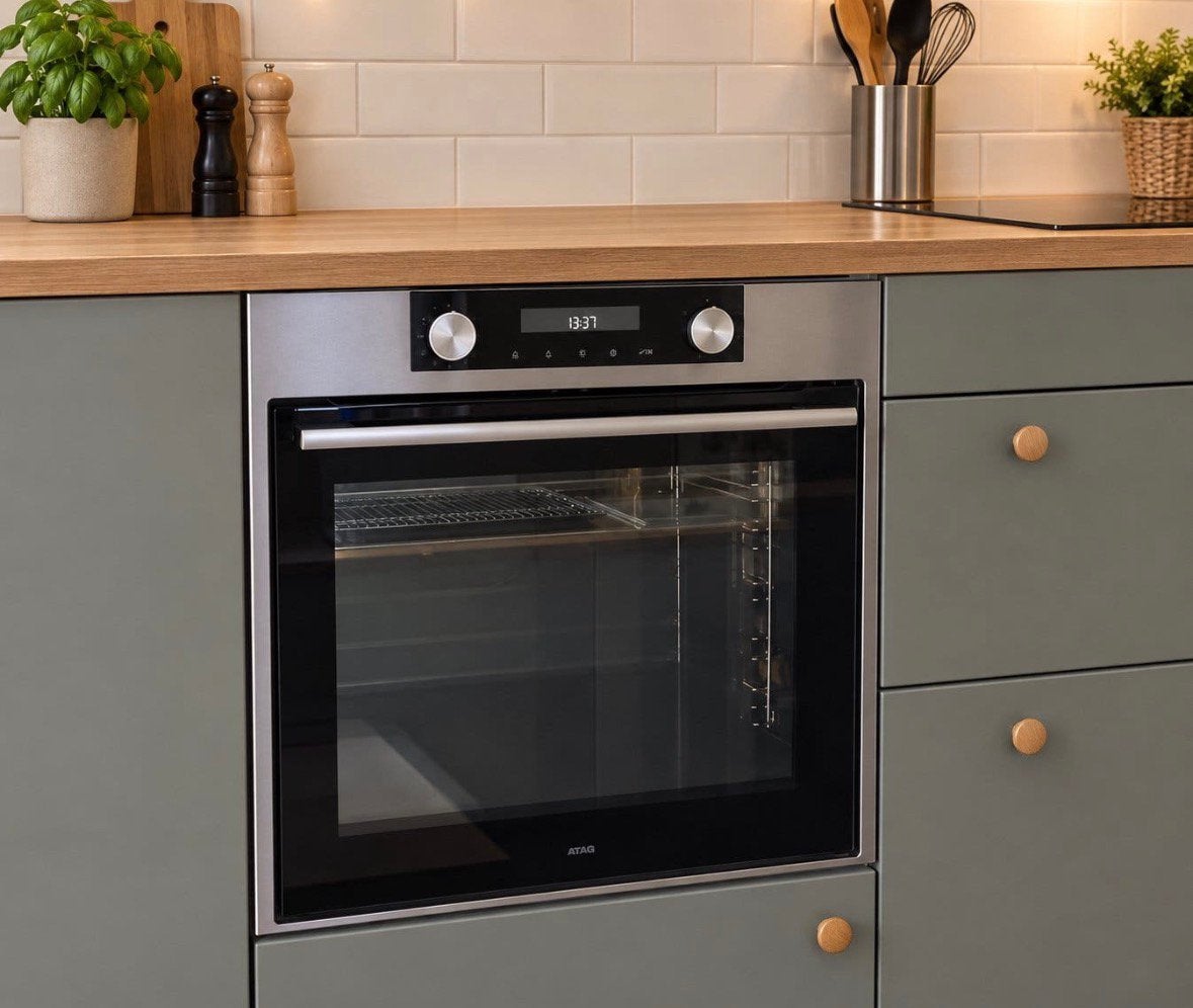ATAG inbouwhetelucht oven, Ophalen, Gebruikt, Hete lucht, Oven met grill