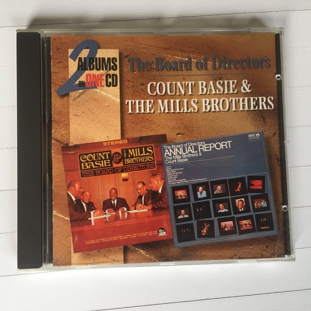 Count Basie & The Mills Brothers  - The Board Of Directors /, Ophalen of Verzenden, 1960 tot 1980, Zo goed als nieuw, Jazz