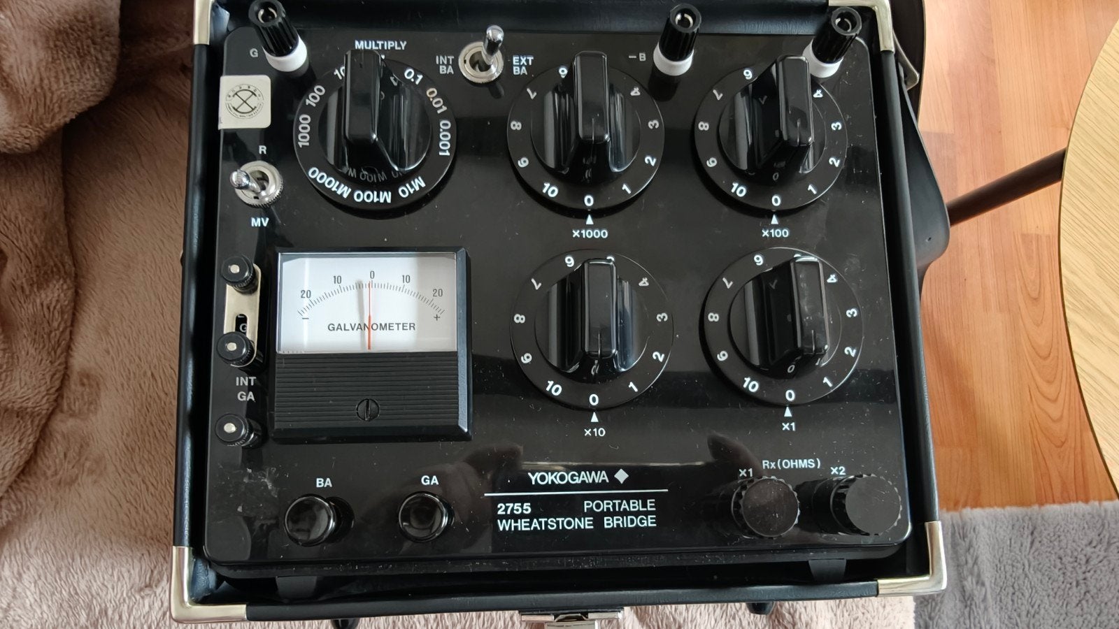 Yokogawa 2755 Draagbare Wheatstone Brug - Ohm Meter, Ophalen of Verzenden