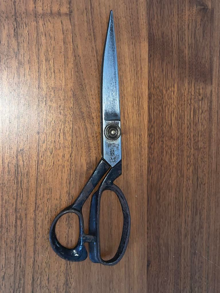 Vintage Japanse Schaar - Antieke Kleermakersschaar, Ophalen of Verzenden
