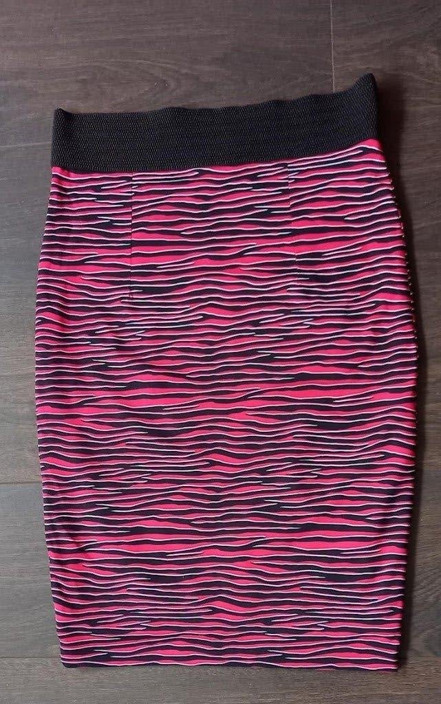 Rokje Juffrouw Jansen, stretch, maat M, Maat 38/40 (M), Meerkleurig, Ophalen of Verzenden, Zo goed als nieuw