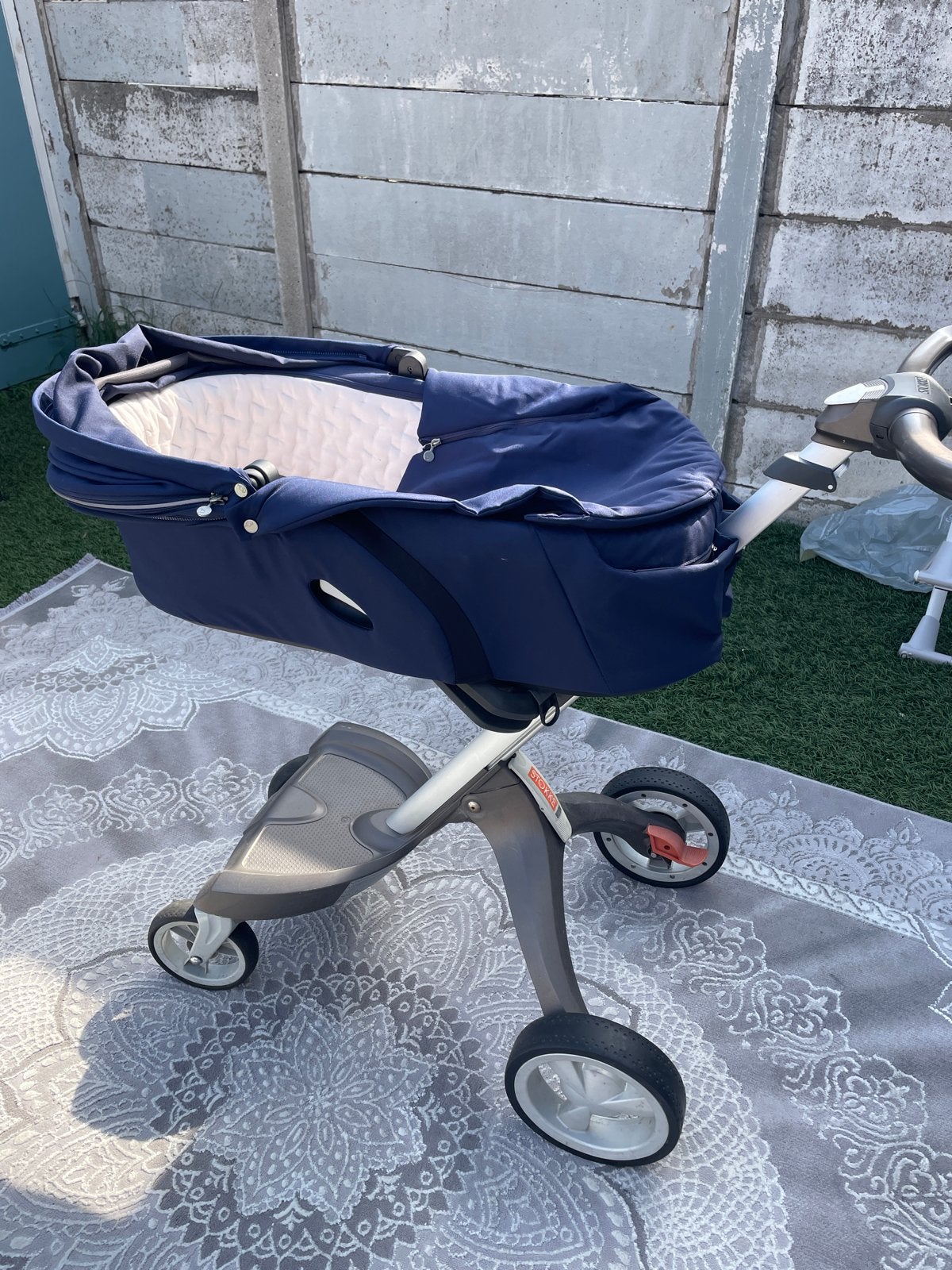 Stokke Xplory kinderwagen met reiswieg - Zo goed als nieuw, Zo goed als nieuw, Met reiswieg, Ophalen, Kinderwagen