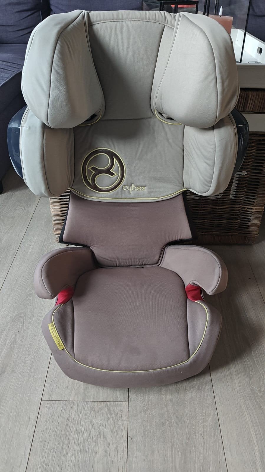 Cybex Solution X-Fix autostoel, Gebruikt, 15 t/m 36 kg, Verstelbare rugleuning, Isofix