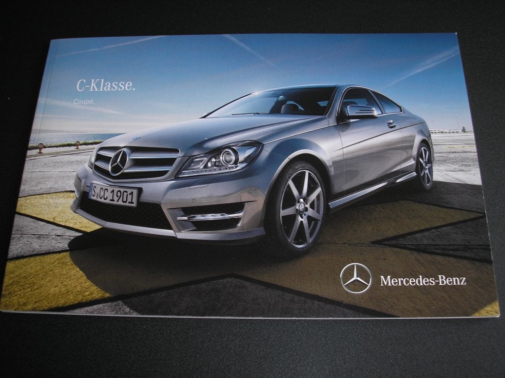 Mercedes-Benz C-Klasse Coupé, december 2013, Boeken, Ophalen of Verzenden, Zo goed als nieuw, Mercedes