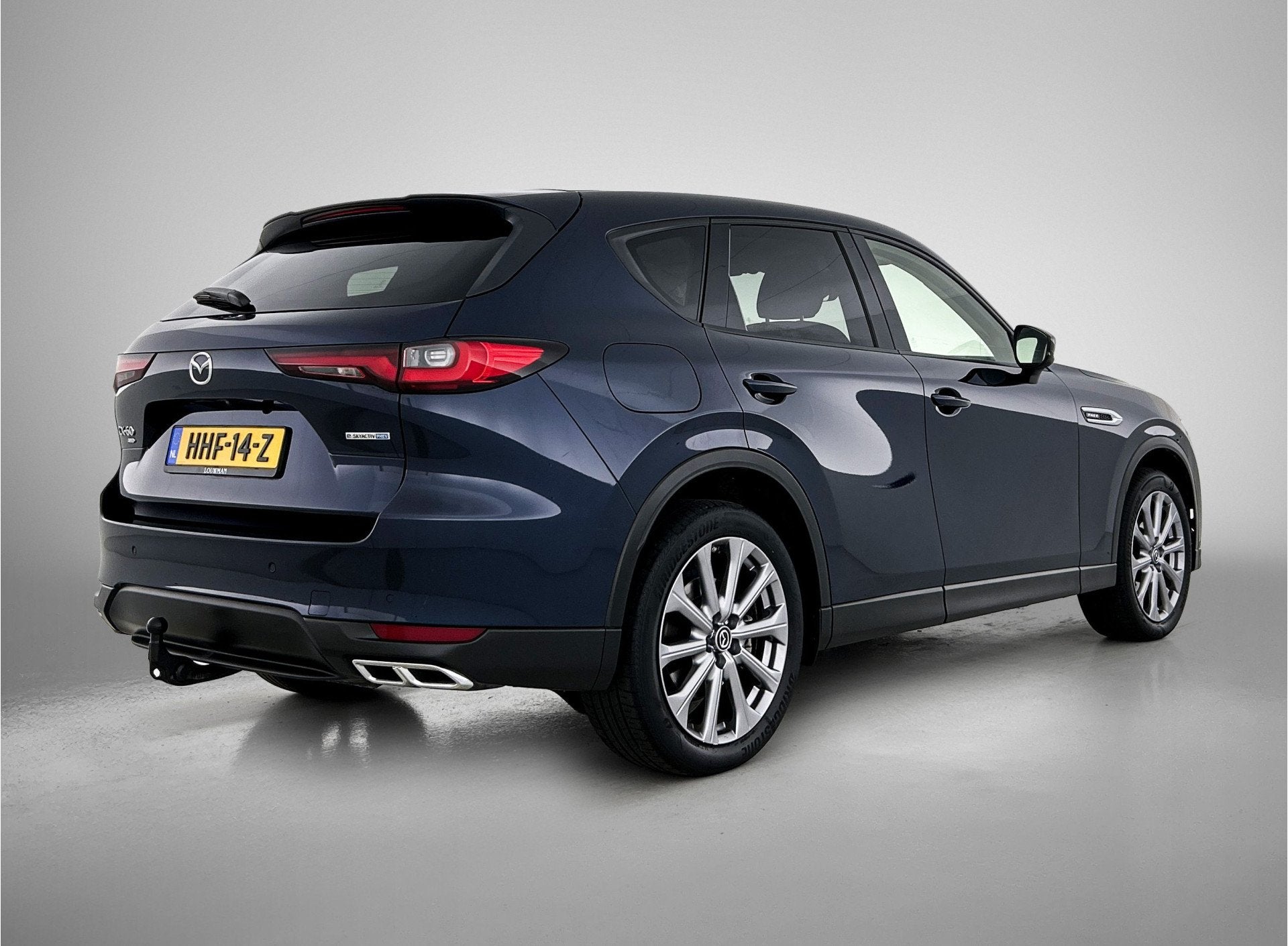 Mazda CX-60 2.5 e-SkyActiv PHEV Exclusive-Line | Trekhaak |, Auto's, 12 maanden, Stof, Gebruikt, 4 cilinders