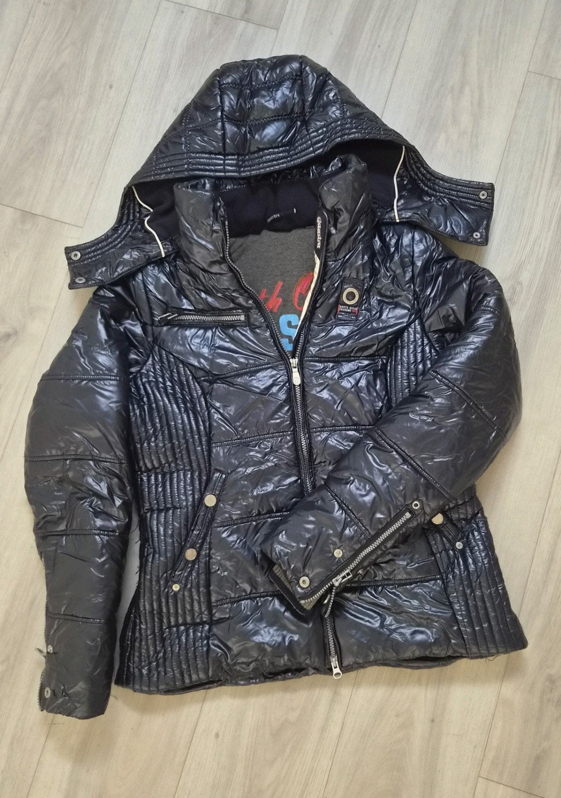 Glanzend donker blauw Gaastra winterjack., Gaastra, Blauw, Maat 46/48 (XL) of groter, Ophalen of Verzenden