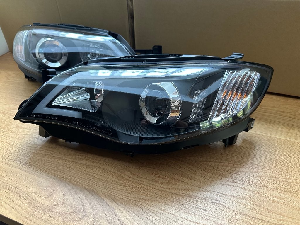 JapPower Koplampen set zwart - Subaru Impreza 2008-2014, Ophalen of Verzenden