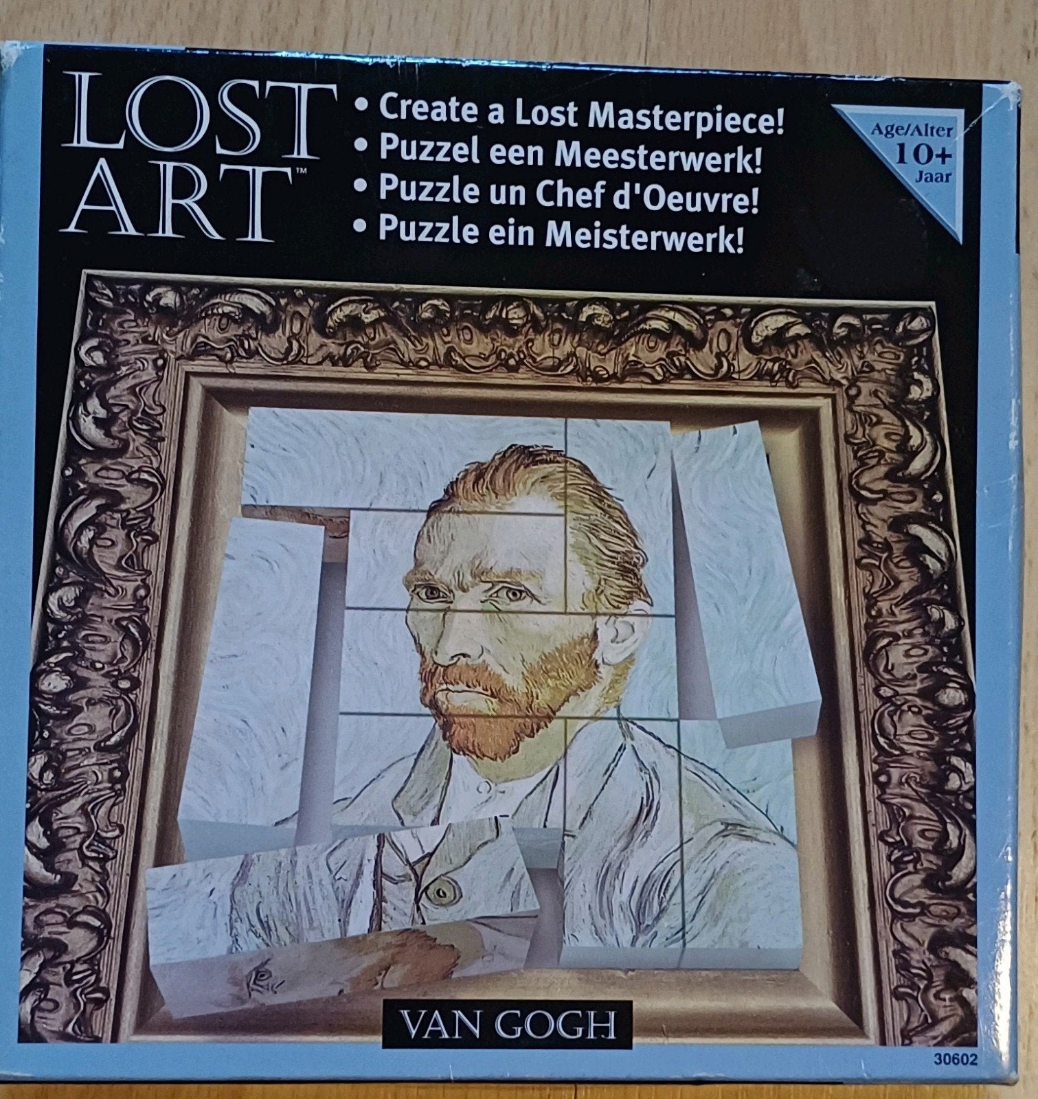 Lost Art Van Gogh Puzzel - Een Meesterwerk!, Ophalen of Verzenden, Minder dan 500 stukjes, Zo goed als nieuw, Rubik's of 3D-puzzel
