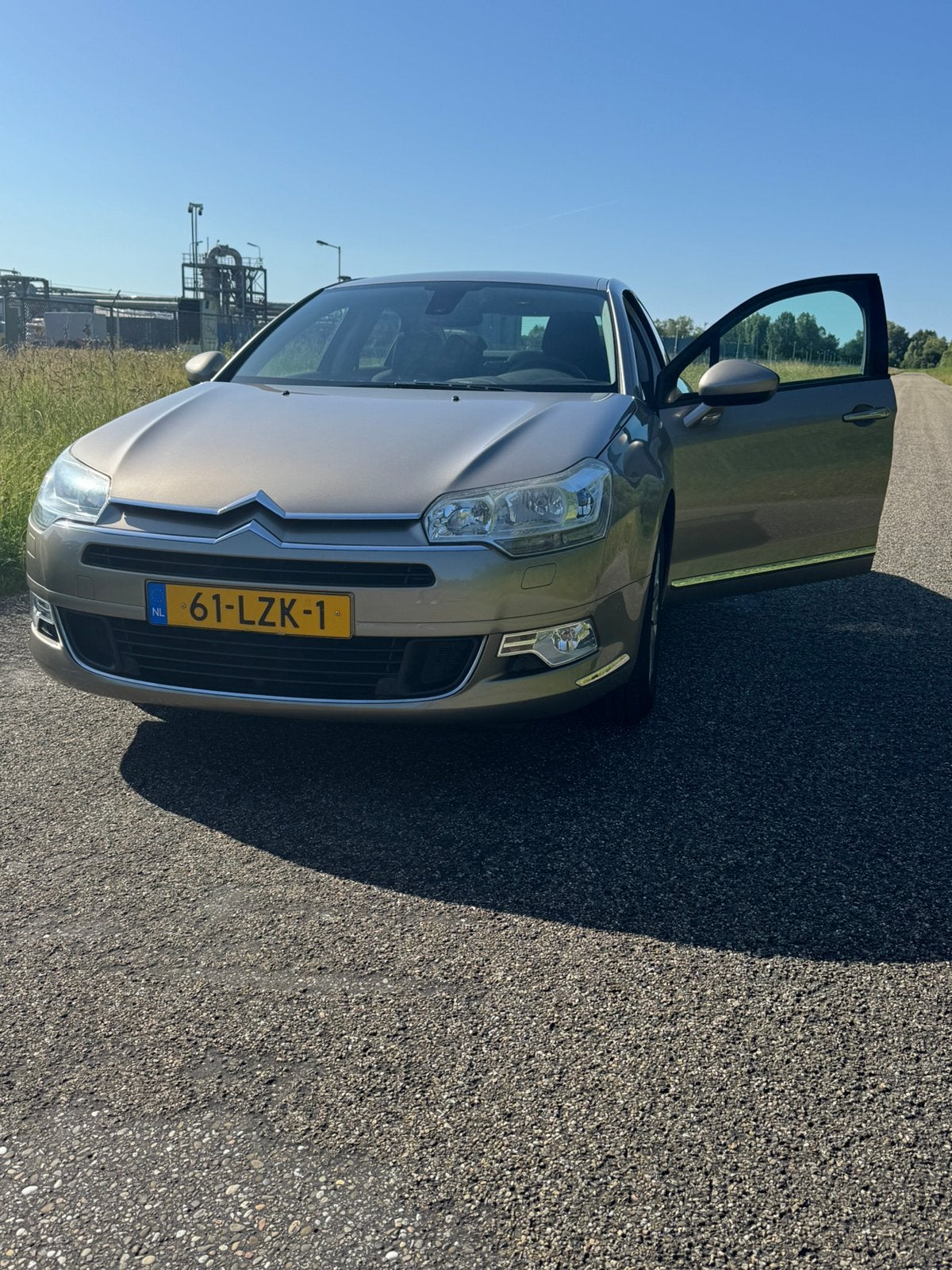 Citroën C5 1.6 THP AUT 2010 Beige, Auto's, Citroën, Zwart, Beige, Origineel Nederlands, 1710 kg