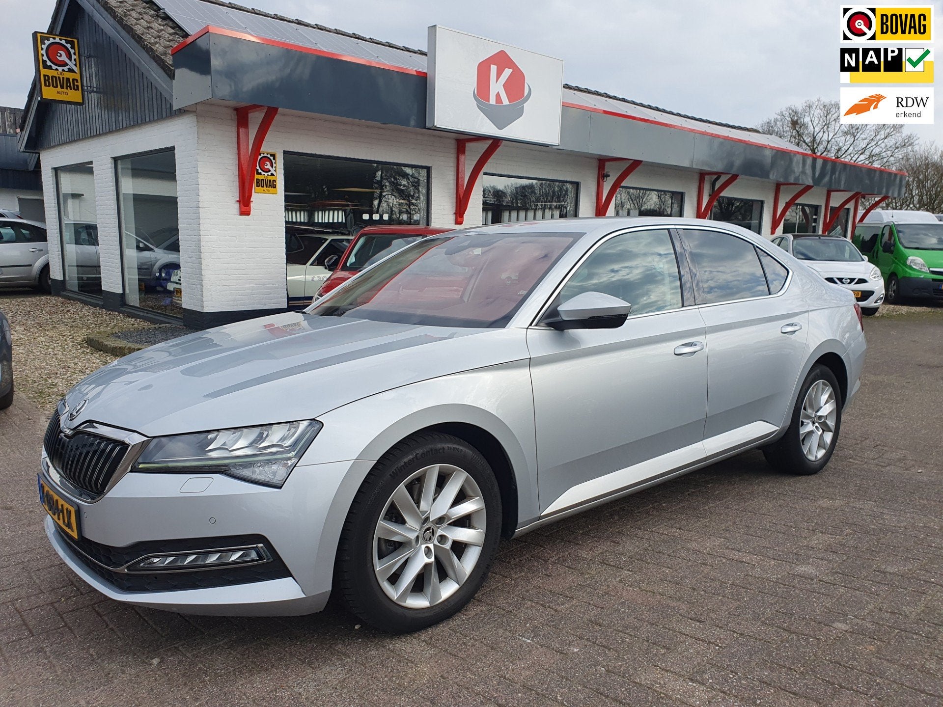 Skoda Superb 1.5 TSI ACT Business Edition DSG/NAVI, 730 kg, 4 cilinders, 150 pk, Origineel Nederlands