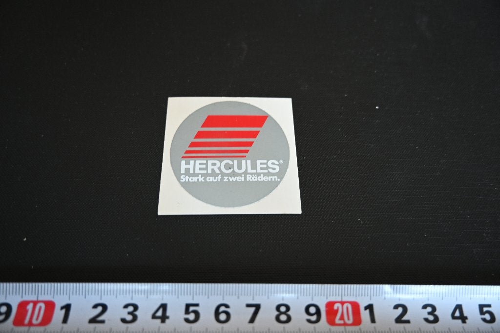 sticker logo HERCULES stark auf zwei rädern fiets, Verzamelen, Ophalen of Verzenden, Zo goed als nieuw