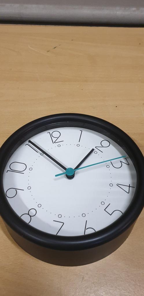 wandklok zwart, Ophalen of Verzenden, 'T Olde Gre-j, Info@toldegrej.nl, Endepoelstraat 20f Didam