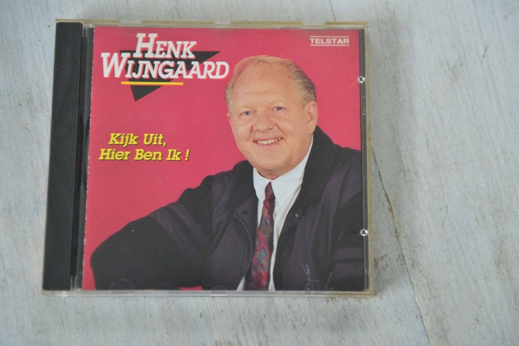 HENK WIJNGAARD == Kijk Uit, Hier ben Ik, Verzenden, Inclusief doosje, Zo goed als nieuw, Levenslied of Smartlap