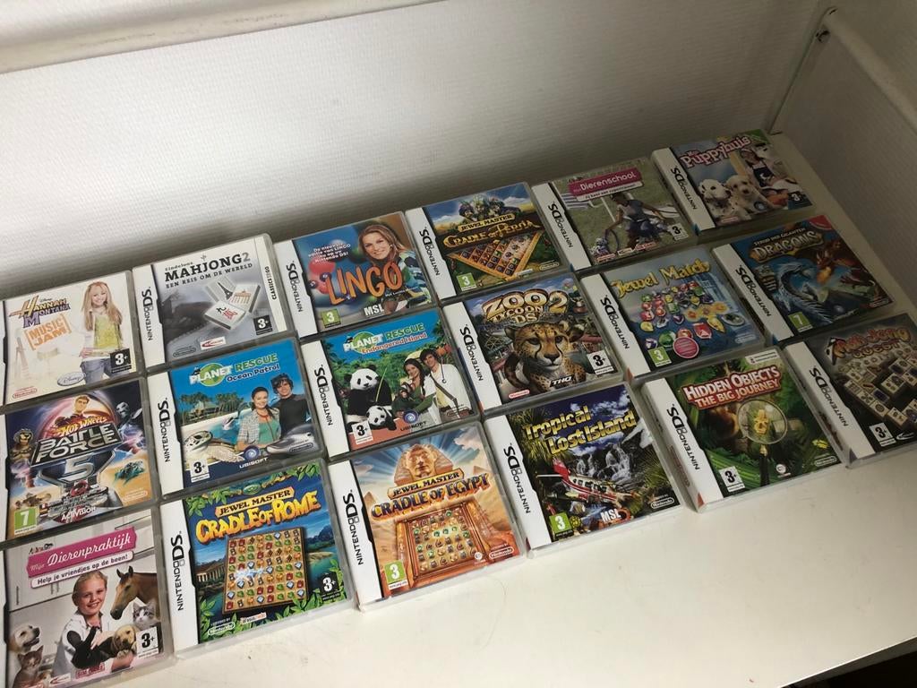 Nintendo DS Games - diverse titels in 1 koop 18 st, Gebruikt, Overige genres, 1 speler, Ophalen of Verzenden