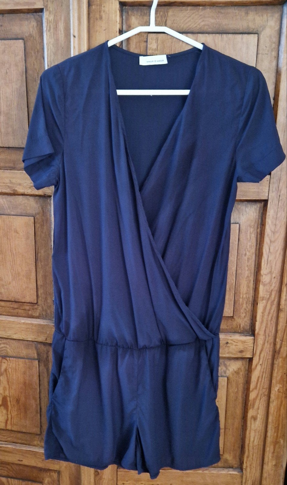 Jumpsuit SAMSØE&SAMSØE.(9.50 inclusief.), Maat 38/40 (M), Blauw, Ophalen of Verzenden, Zo goed als nieuw