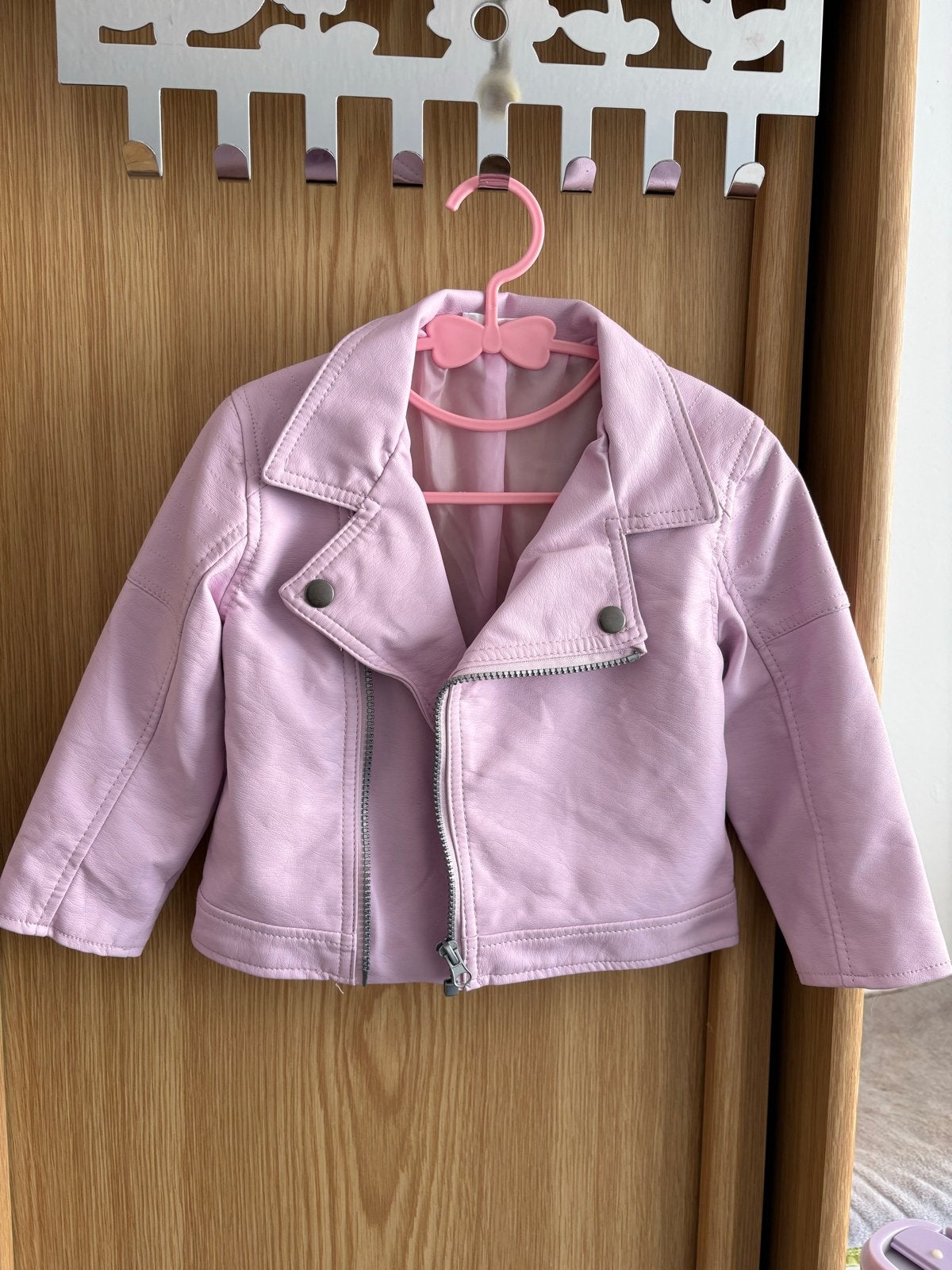 Nieuw Ergee jasje maat 86, lila bikerjack, Kinderen en Baby's, Ophalen, Nieuw, Meisje, Jasje