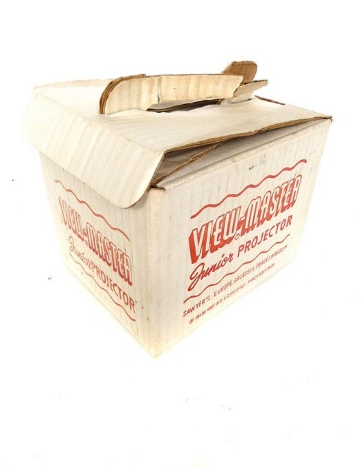 3 Viewmaster projectors waarvan 1 zeldzame in mooie case, Verzenden