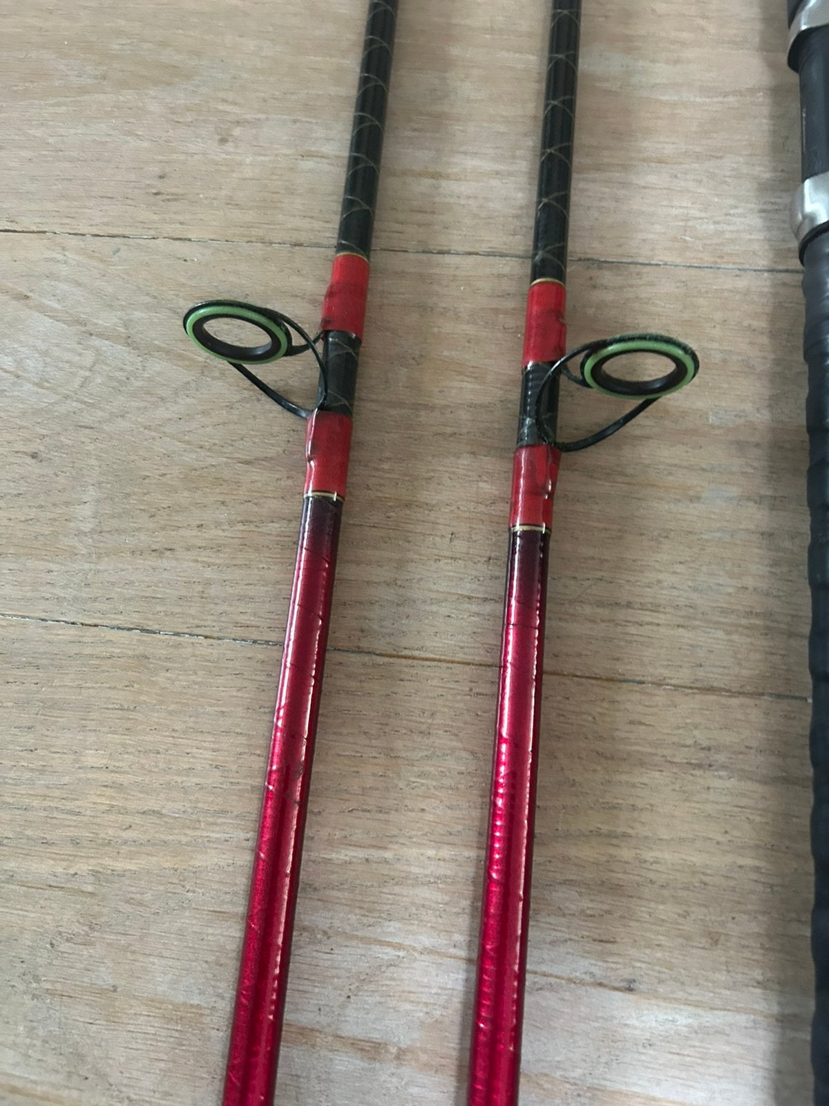 Te koop 2x Shakespeare fanatic speciaal Carbon kevlar, Ophalen, Zo goed als nieuw