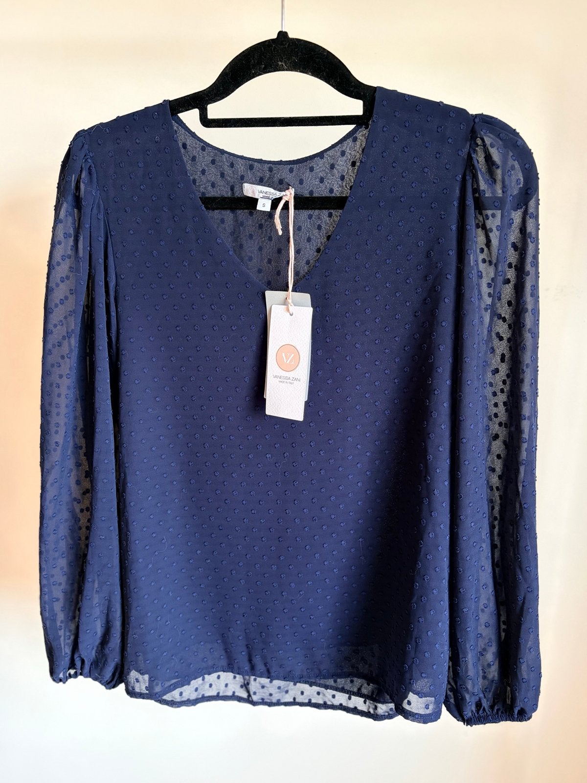 Nieuwe overhemd – maat S, Navy, Ophalen of Verzenden, Nieuw, Maat 36 (S), Blauw
