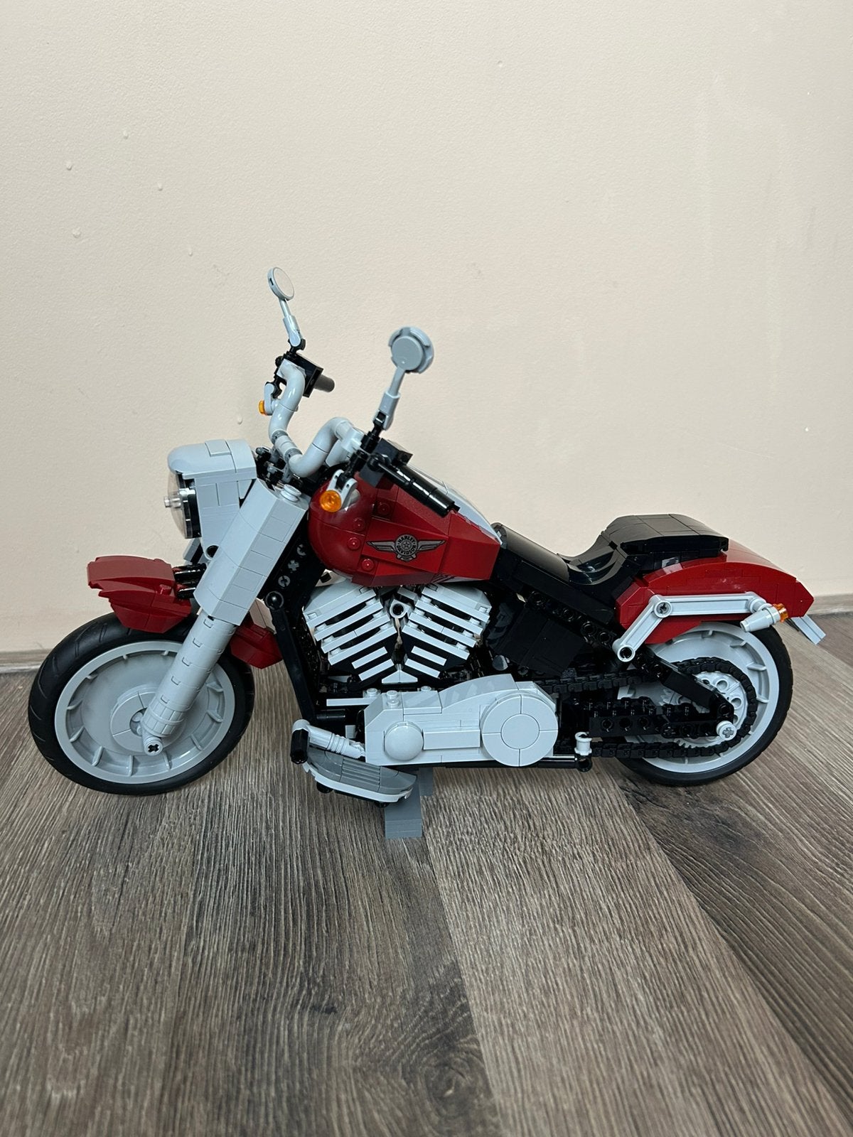 LEGO 10269 Harley-Davidson Fat Boy, Lego, Ophalen of Verzenden, Zo goed als nieuw, Compleet
