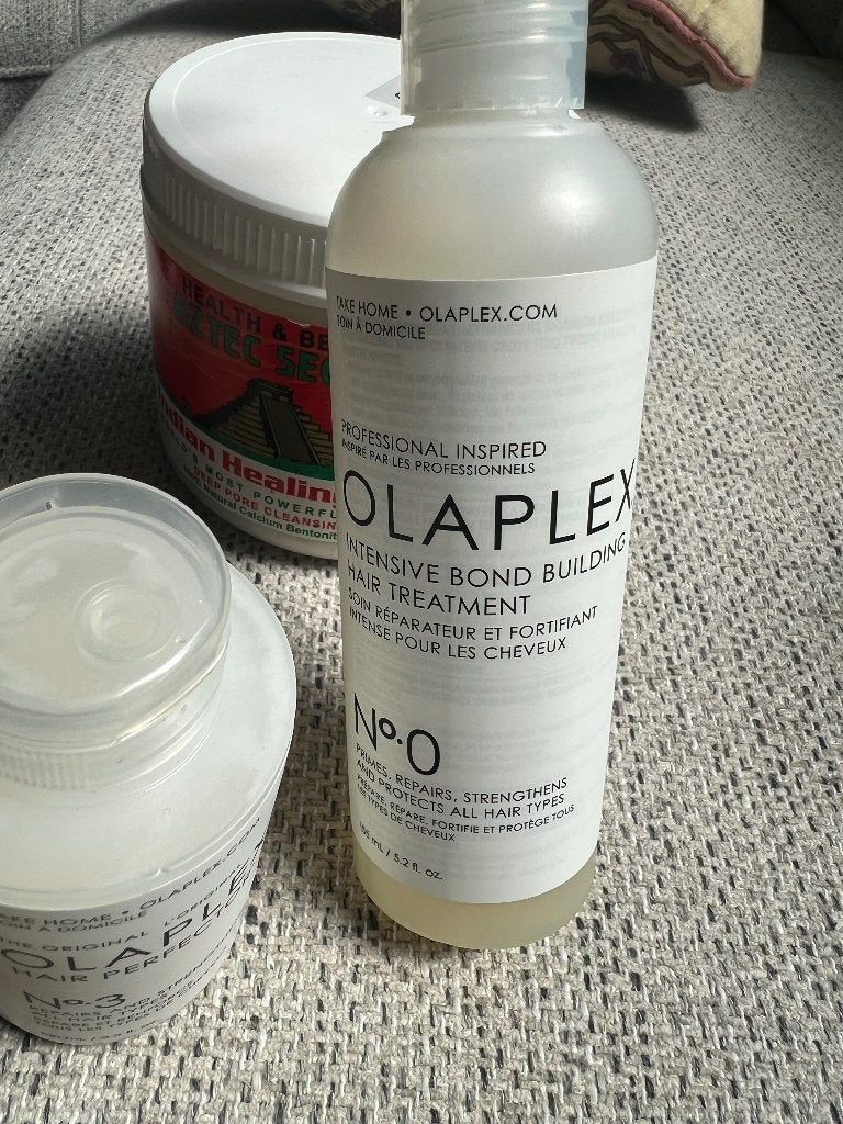 Olaplex 0 en 3 bond repair, Verzenden, Gebruikt, Haarverzorger of -hersteller