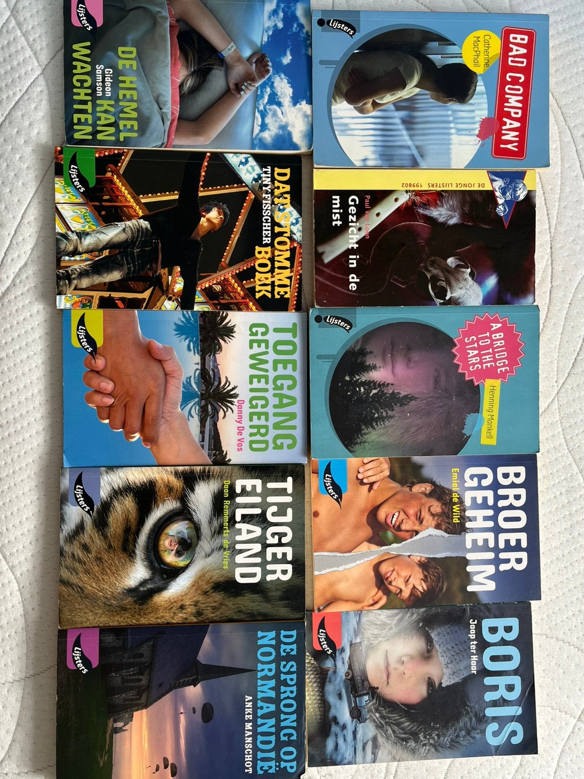 Lijster boeken 10 stuks, Ophalen, Zo goed als nieuw
