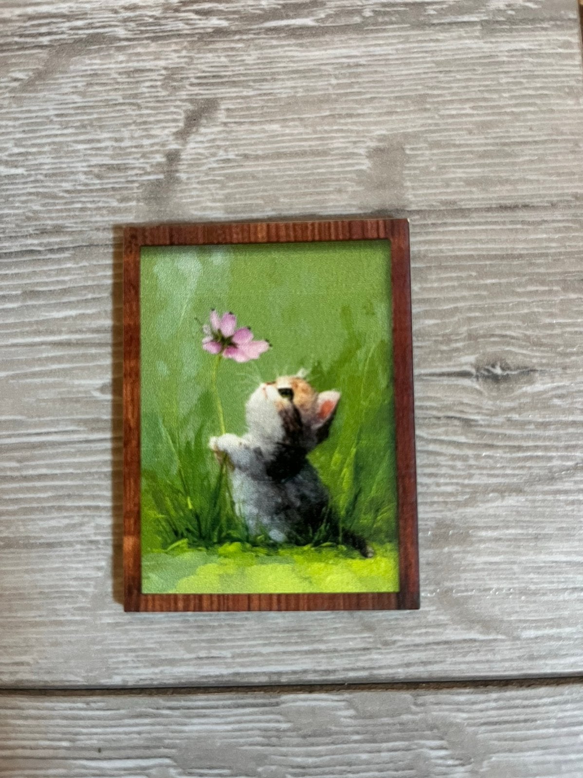 Schilderij poppenhuis incl verzenden, Ophalen, Nieuw, Poppenhuis