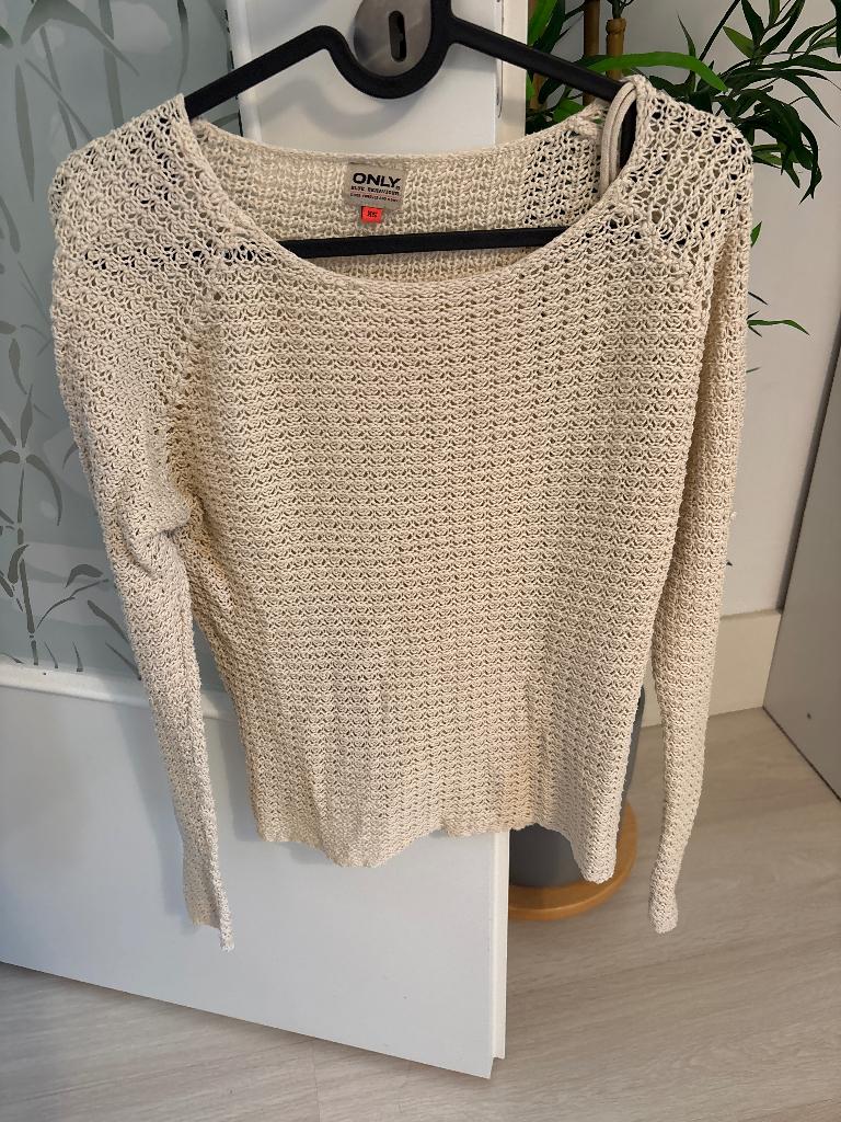 Sweater, Ophalen, Beige, Zo goed als nieuw, Maat 46 (S) of kleiner