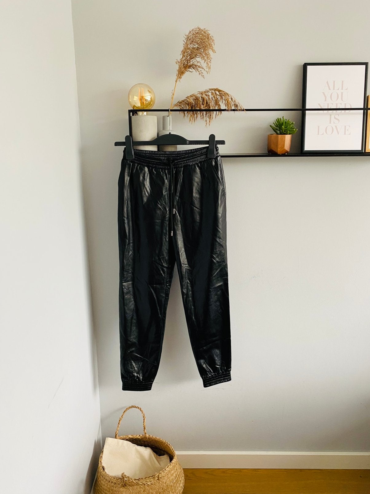 PU leren broek/ pantalon/ damesbroek van Only, maat XS/34, Zwart, Nieuw, Ophalen of Verzenden, Maat 34 (XS) of kleiner