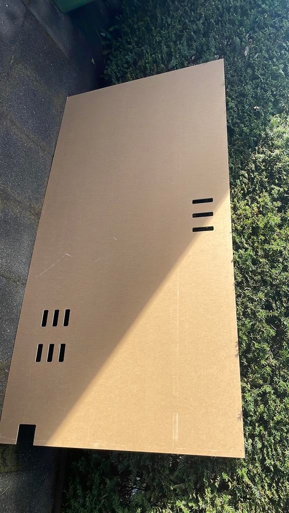 Hardboord plaat 2100 x 1100 x 5, Ophalen, Minder dan 25 mm, Nieuw, 200 tot 250 cm