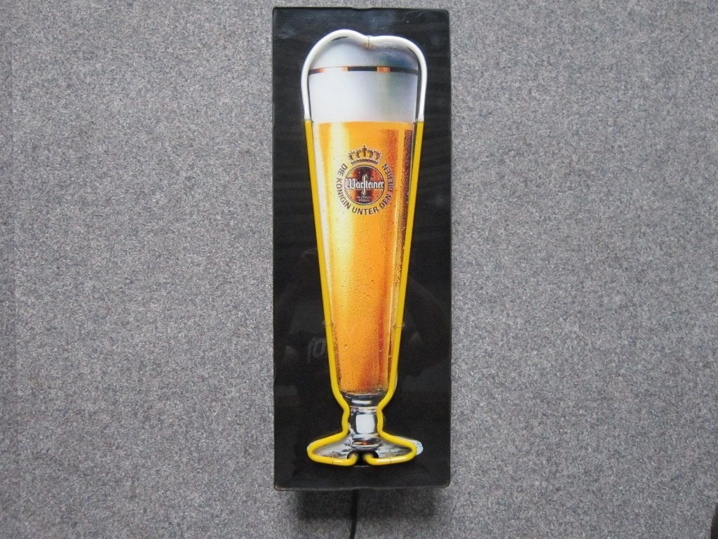 WARSTEINER NEON LICHTRECLAME, Verzamelen, Biermerken, Ophalen, Zo goed als nieuw, Overige typen, Overige merken
