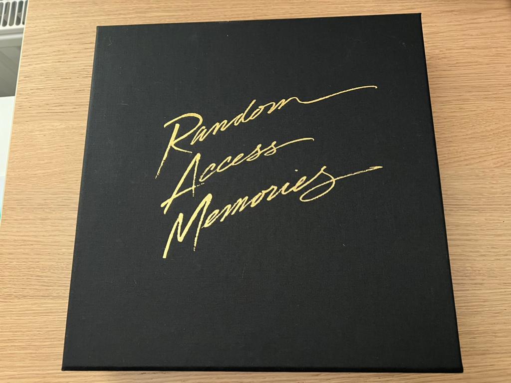 Daft Punk Random Access Memories box limited deluxe edition, Ophalen, Nieuw, Magneetbord