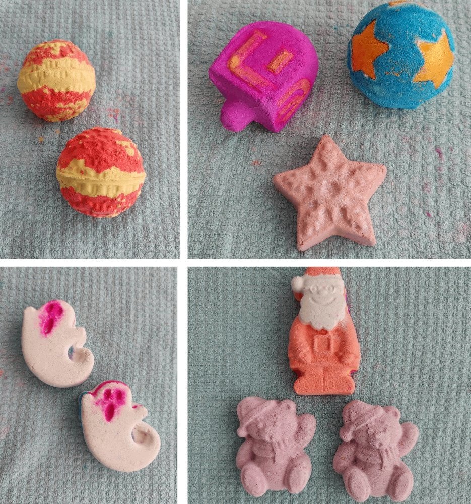 Lush bath bombs, bruisballen, Verzenden, Zo goed als nieuw, Bad & Douche