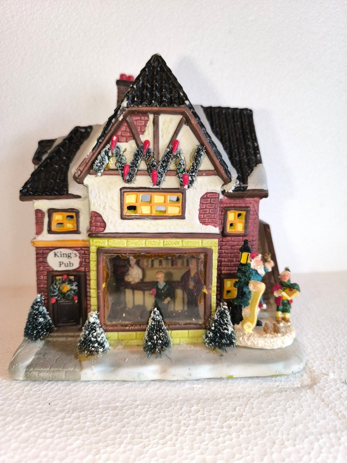 zeer mooi kersthuisje kerstdorp kings pub, Diversen, Ophalen of Verzenden