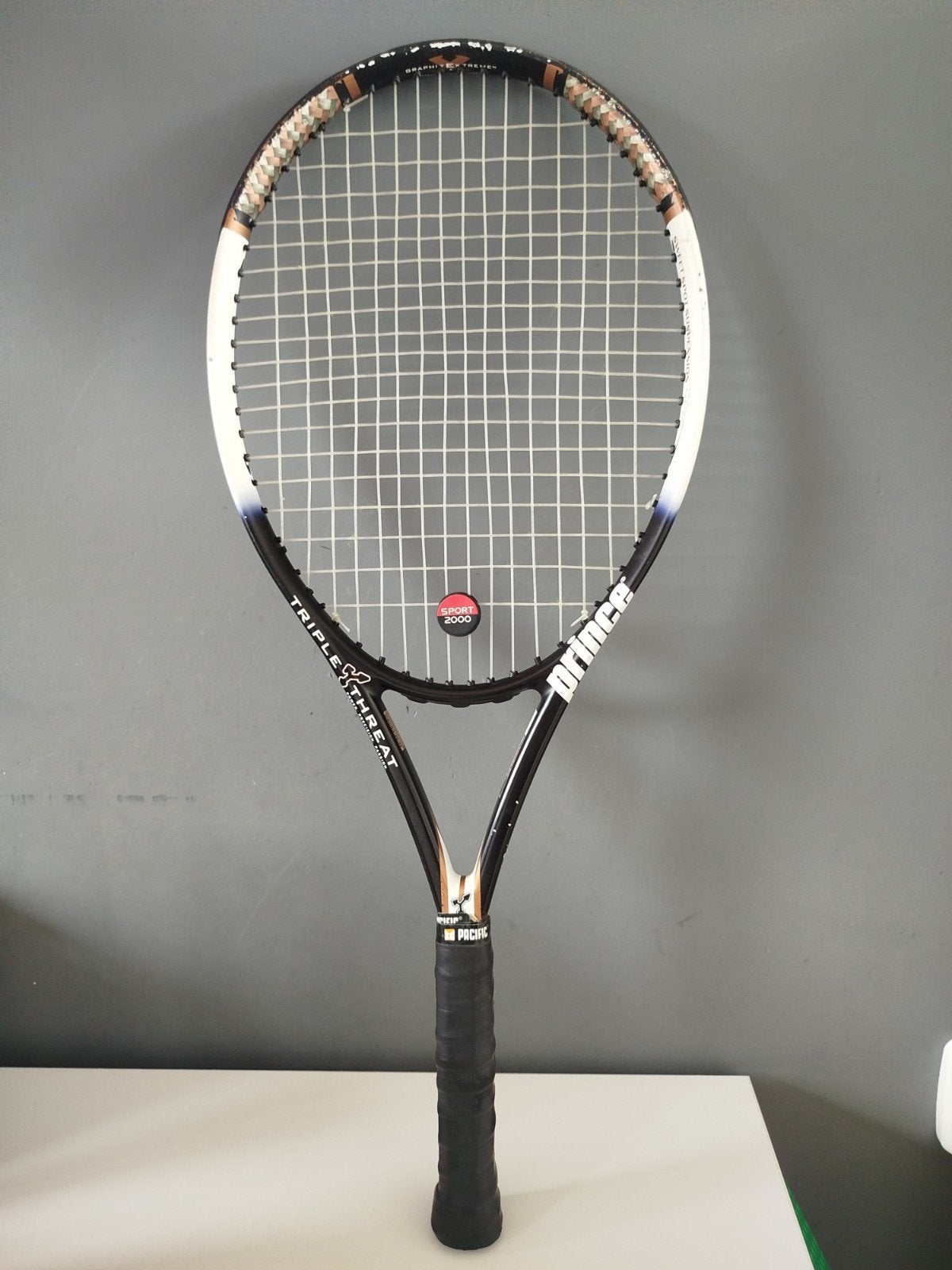 Prince TT Bandit OS Tennisracket - Fine Oversize 110, Gebruikt, Prince, Ophalen of Verzenden, Racket