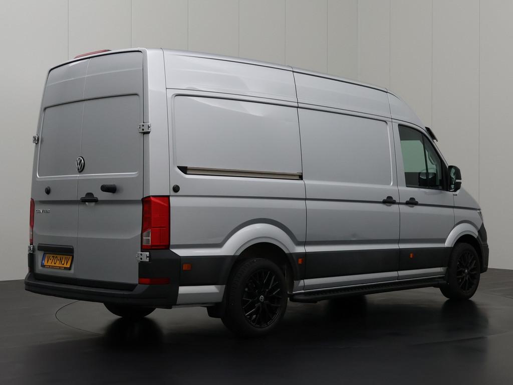 Volkswagen Crafter 2.0TDi 140PK DSG Automaat L3H3 V-Edition, Auto's, Stof, Gebruikt, 4 cilinders, Volkswagen