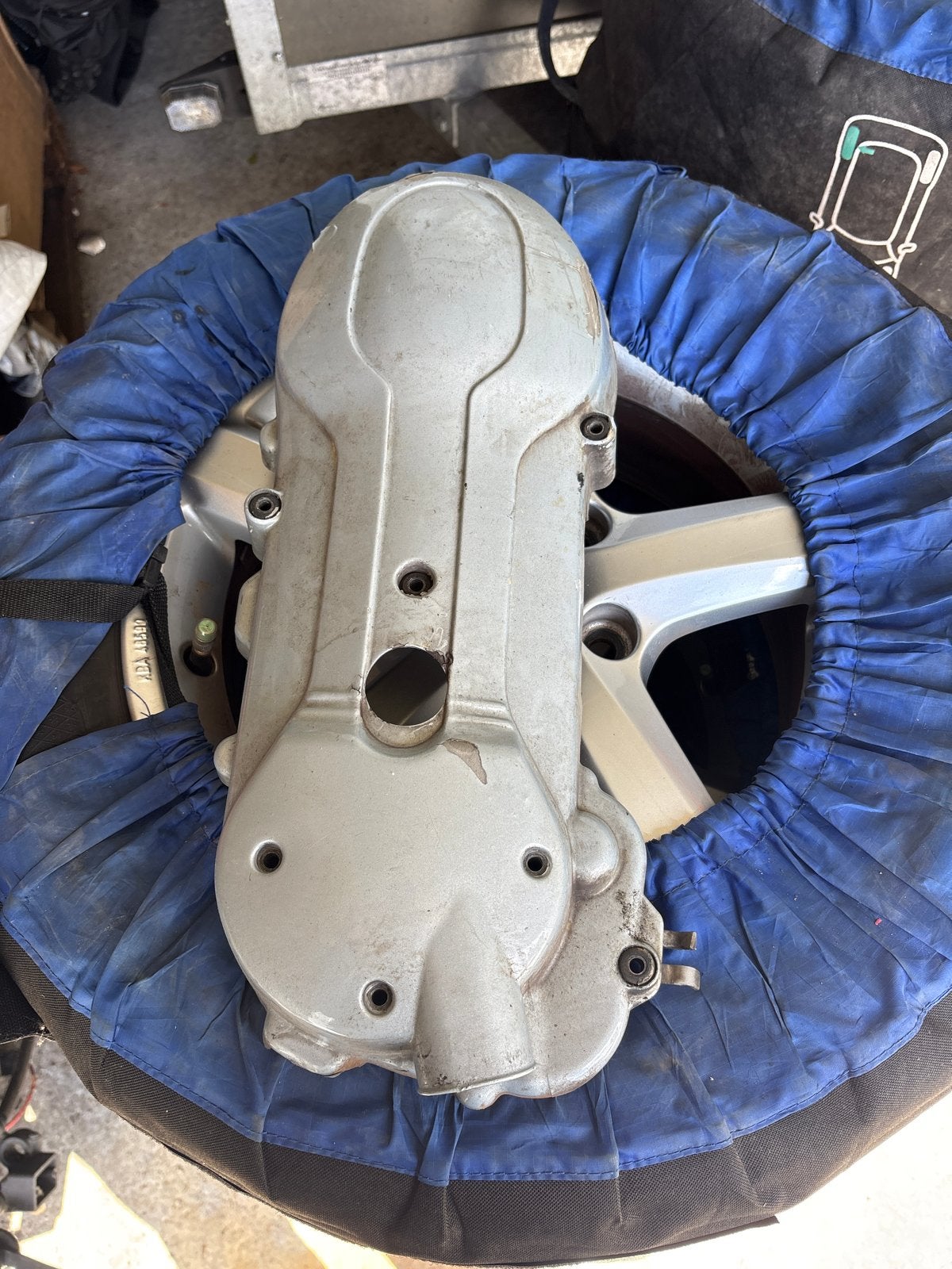 Gilera Runner 125/180cc Carterbeschermkap, Ophalen of Verzenden, Gebruikt, Kap