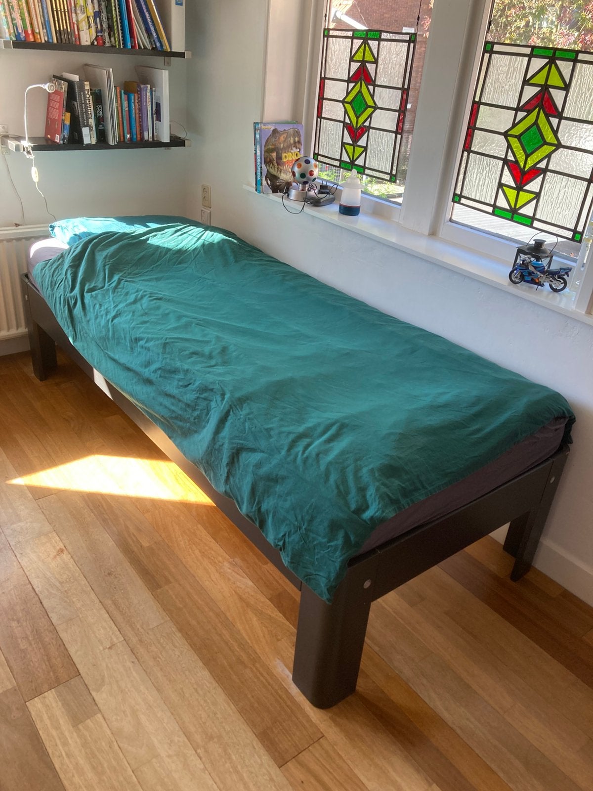 Auping auronde 90 x 210, Ophalen, 90 cm, Eenpersoons, Zo goed als nieuw