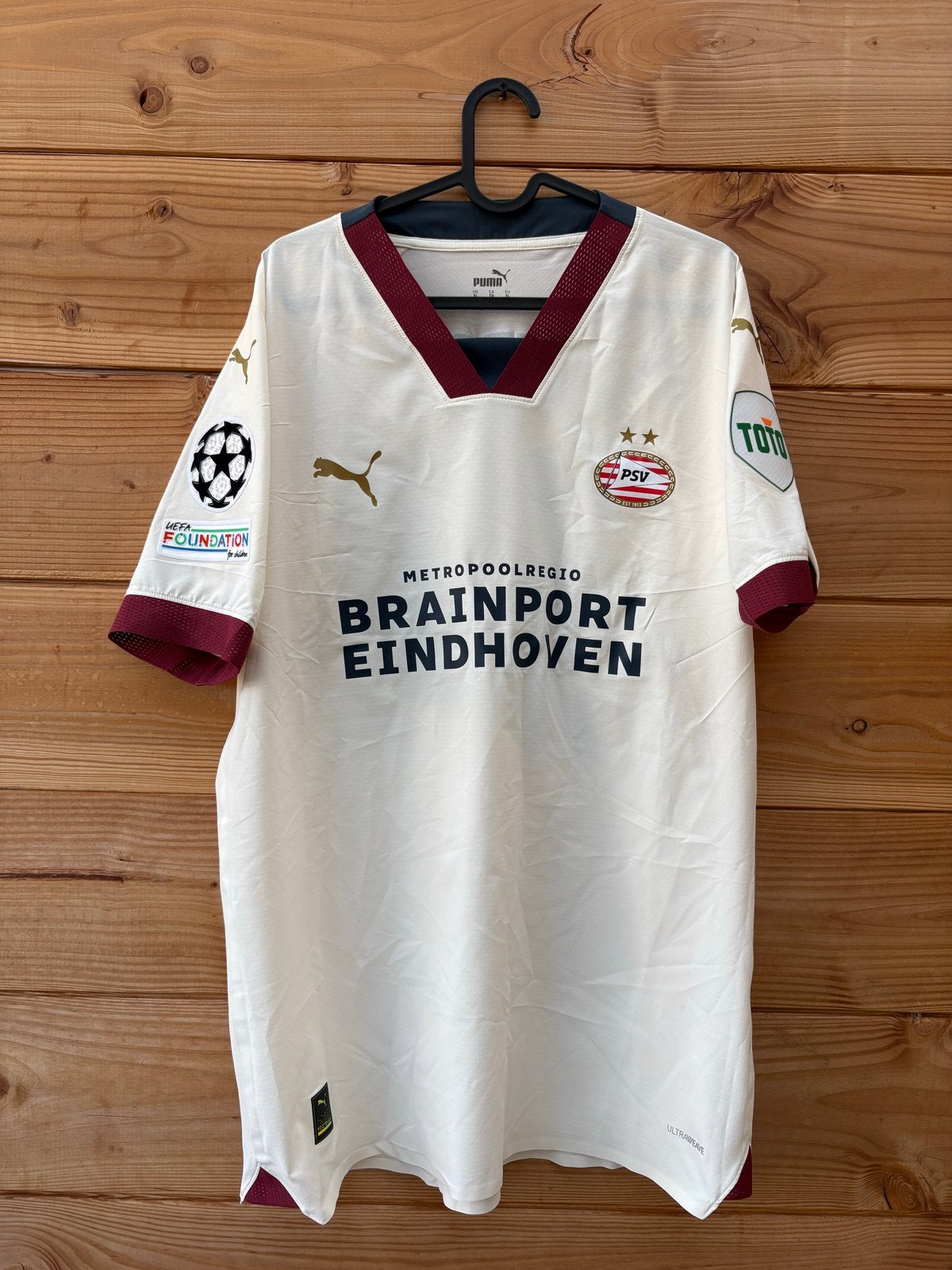 Twee unieke matchworn PSV shirts van uitblinkers, Verzamelen, Sportartikelen en Voetbal, Ophalen of Verzenden, Gebruikt