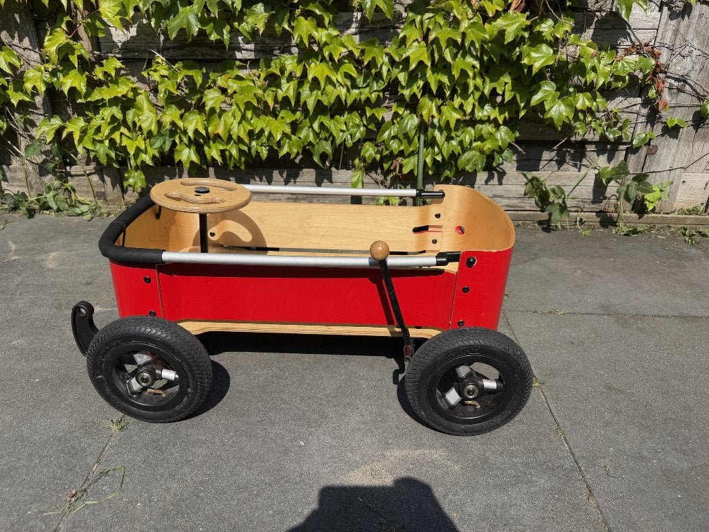 Wishbone Wagon 3-in-1 bolderkar, loopauto en zeepkist, Ophalen, Gebruikt, Loopvoertuig