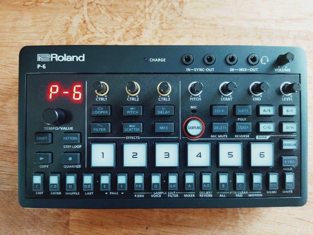 Roland P-6, Muziek en Instrumenten, Samplers, Ophalen of Verzenden, Zo goed als nieuw