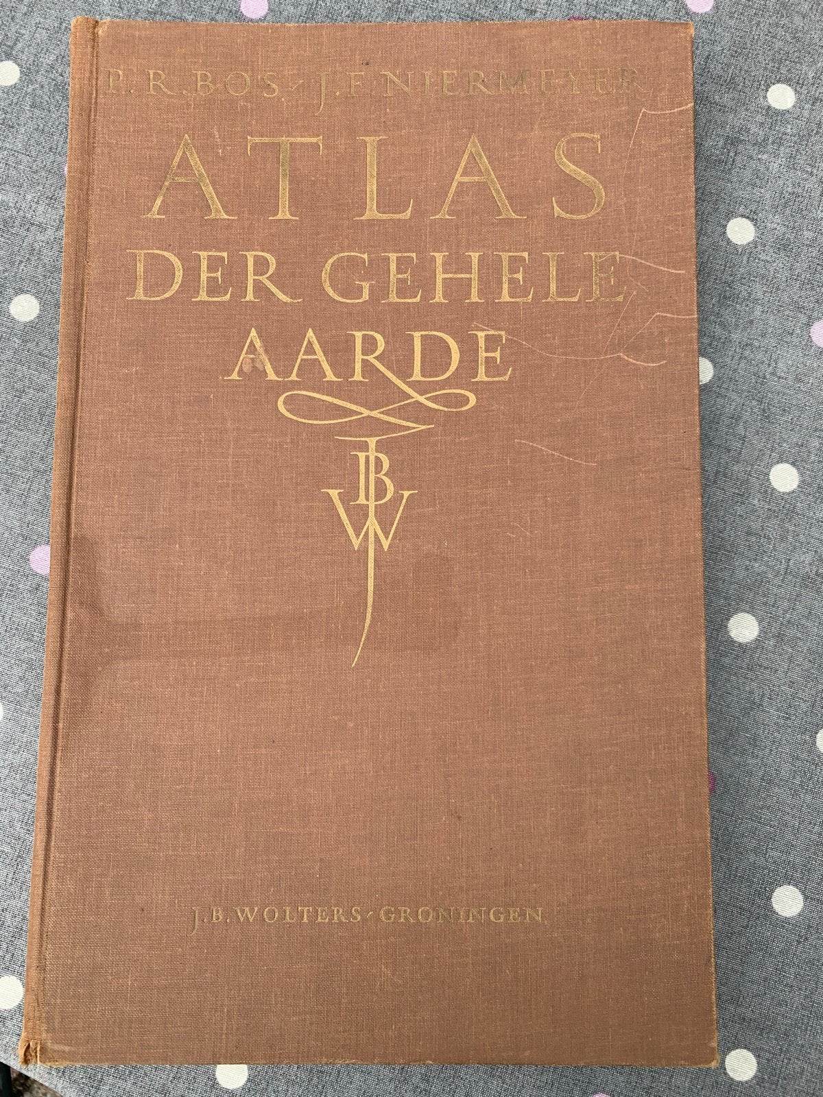 Oude Wereldatlas - Bos-Niermeyer (1967), Gelezen, Bosatlas, Ophalen of Verzenden, 1800 tot 2000