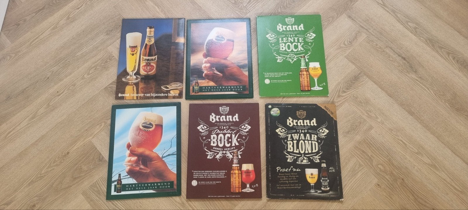 Brand bier reclameborden brouwerij mancave bord, Ophalen of Verzenden, Gebruikt, Reclamebord