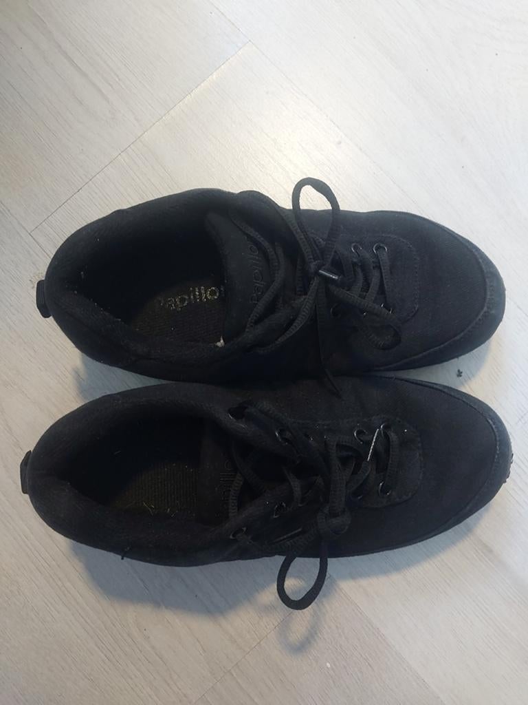 Papillon Dansschoenen Zwart - Maat 38, Ophalen of Verzenden, Gebruikt, Schoenen