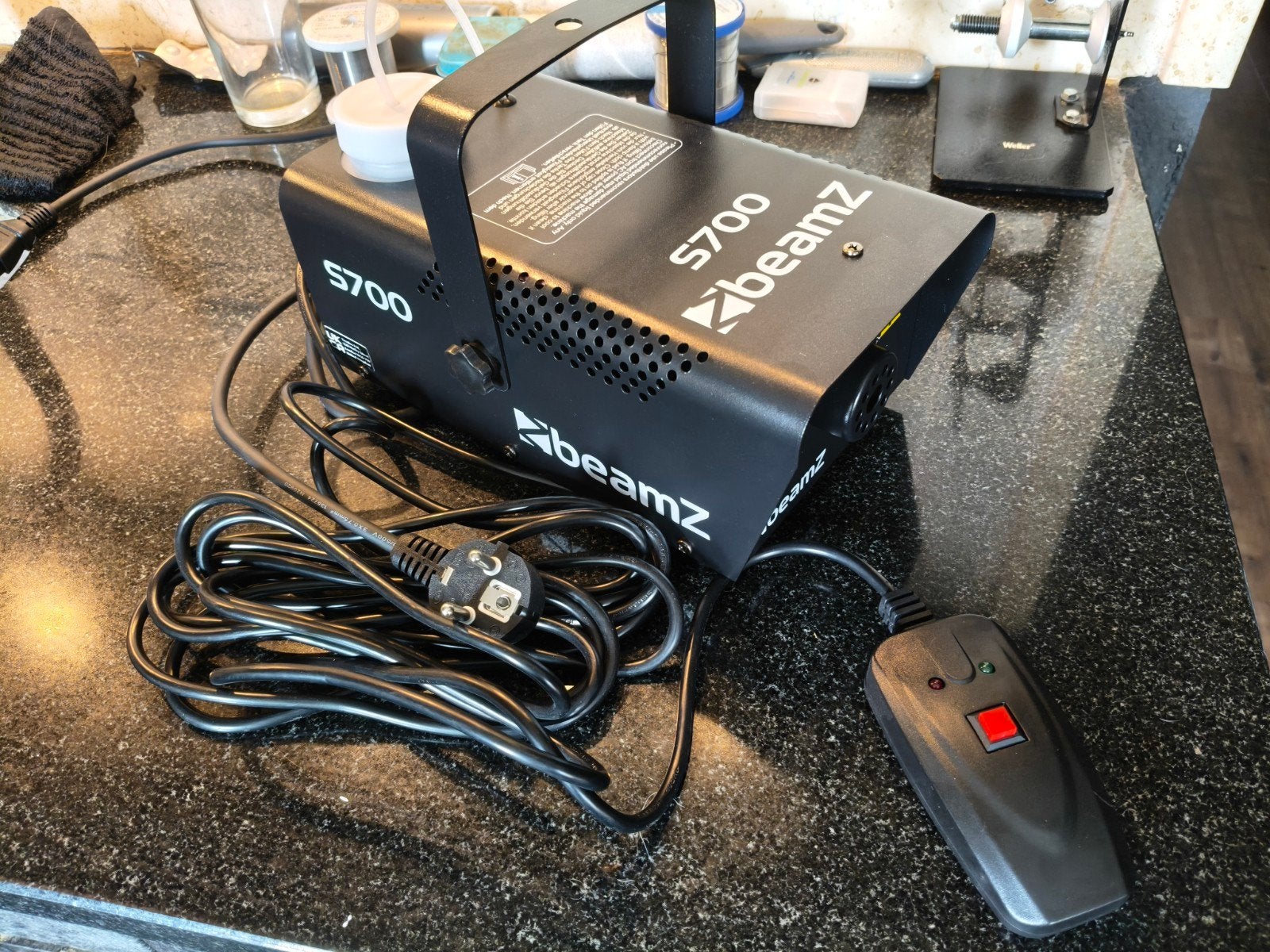 BeamZ S700 Rookmachine met Afstandsbediening, Muziek en Instrumenten, Licht en Laser, Ophalen of Verzenden, Nieuw, Rookmachine
