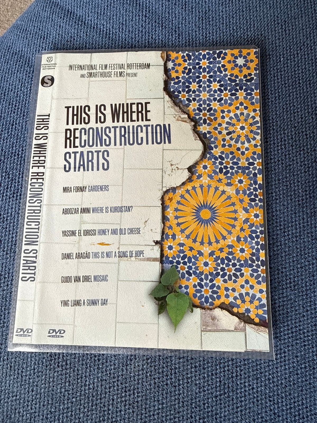 This Is Where Reconstruction Starts - IFFR DVD, Alle leeftijden, Ophalen, Zo goed als nieuw, Inclusief doosje