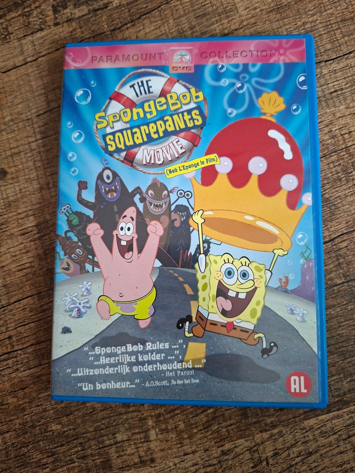 SpongeBob SquarePants Movie DVD - Nederlands gesproken, Cd's en Dvd's, Gebruikt, Alle leeftijden, Ophalen of Verzenden, Komedie