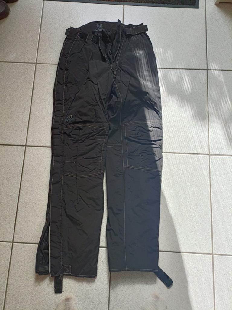 Motor broek met doorlopende ritsen. Maat L, Ophalen of Verzenden, Tweedehands, Broek | textiel