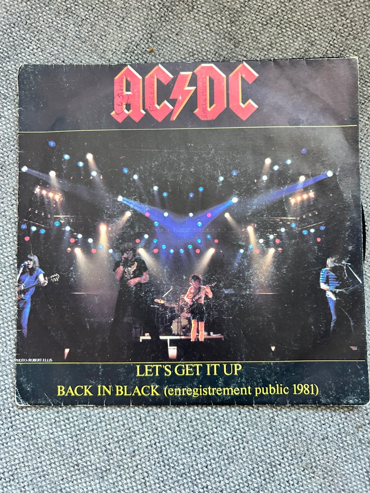 AC/DC Let’s Get It Up, Ophalen of Verzenden, Zo goed als nieuw, 7 inch