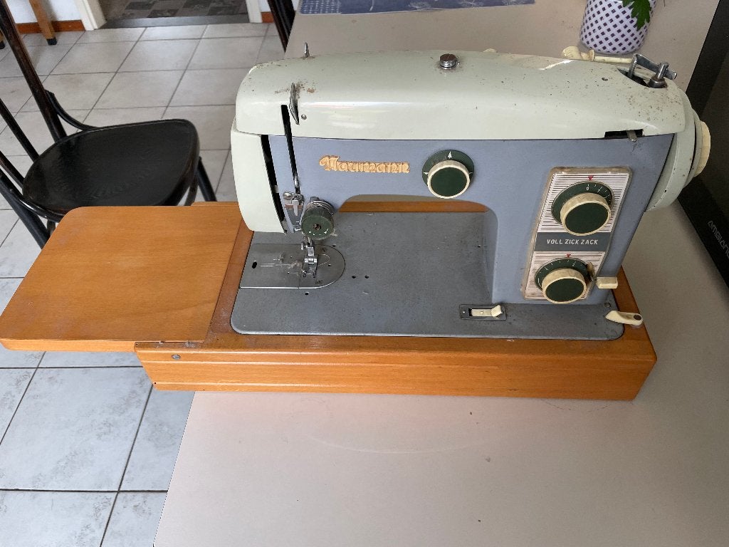Naumann Zigzag Naaimachine, Ophalen, Gebruikt, Naaimachine, Overige merken